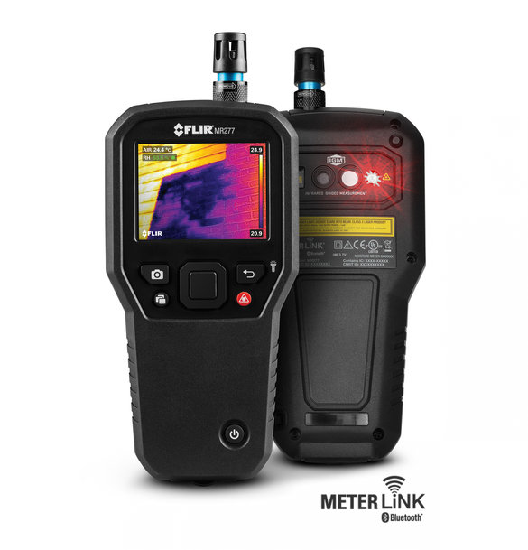 FLIR lanza el primer sistema termográfico de inspección de edificios FLIR MR277